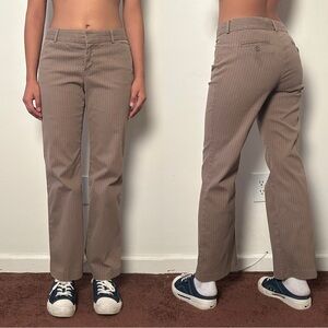 GAP Brown Pinstripe Corduroy Pants